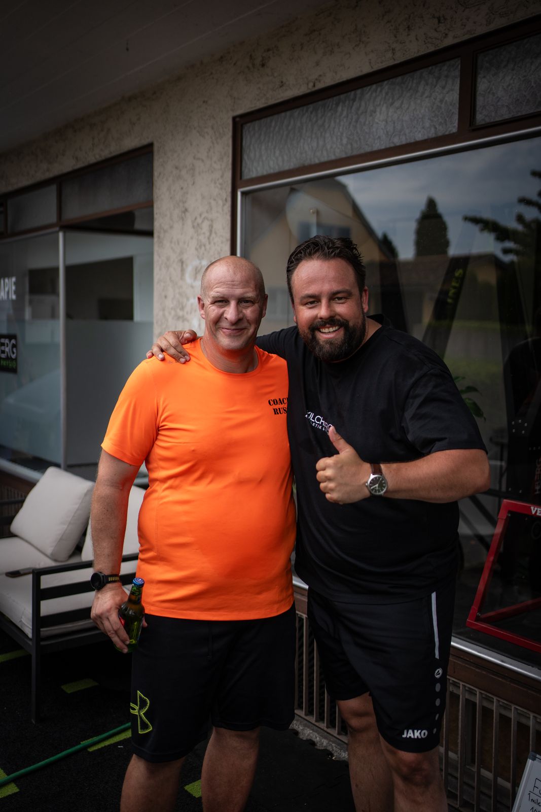 Coaches Russell und Tim