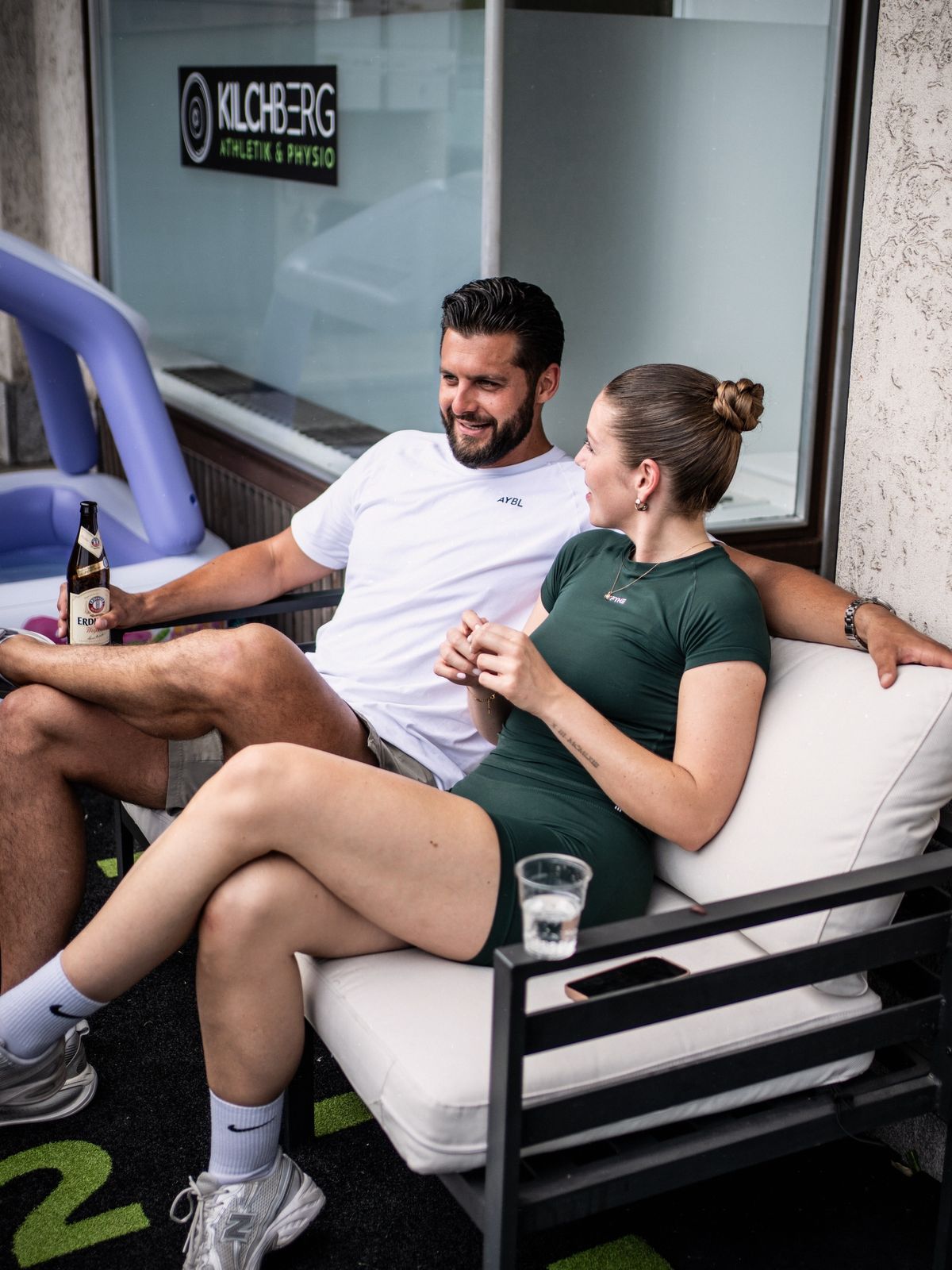 Entspannen nach dem Training