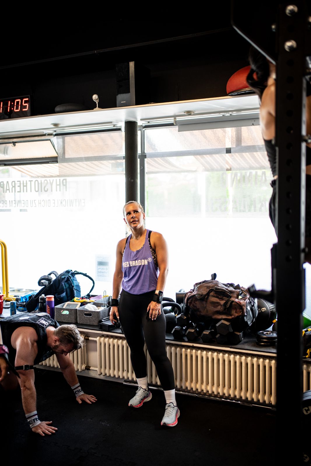 Push-ups beim Murph-Workout