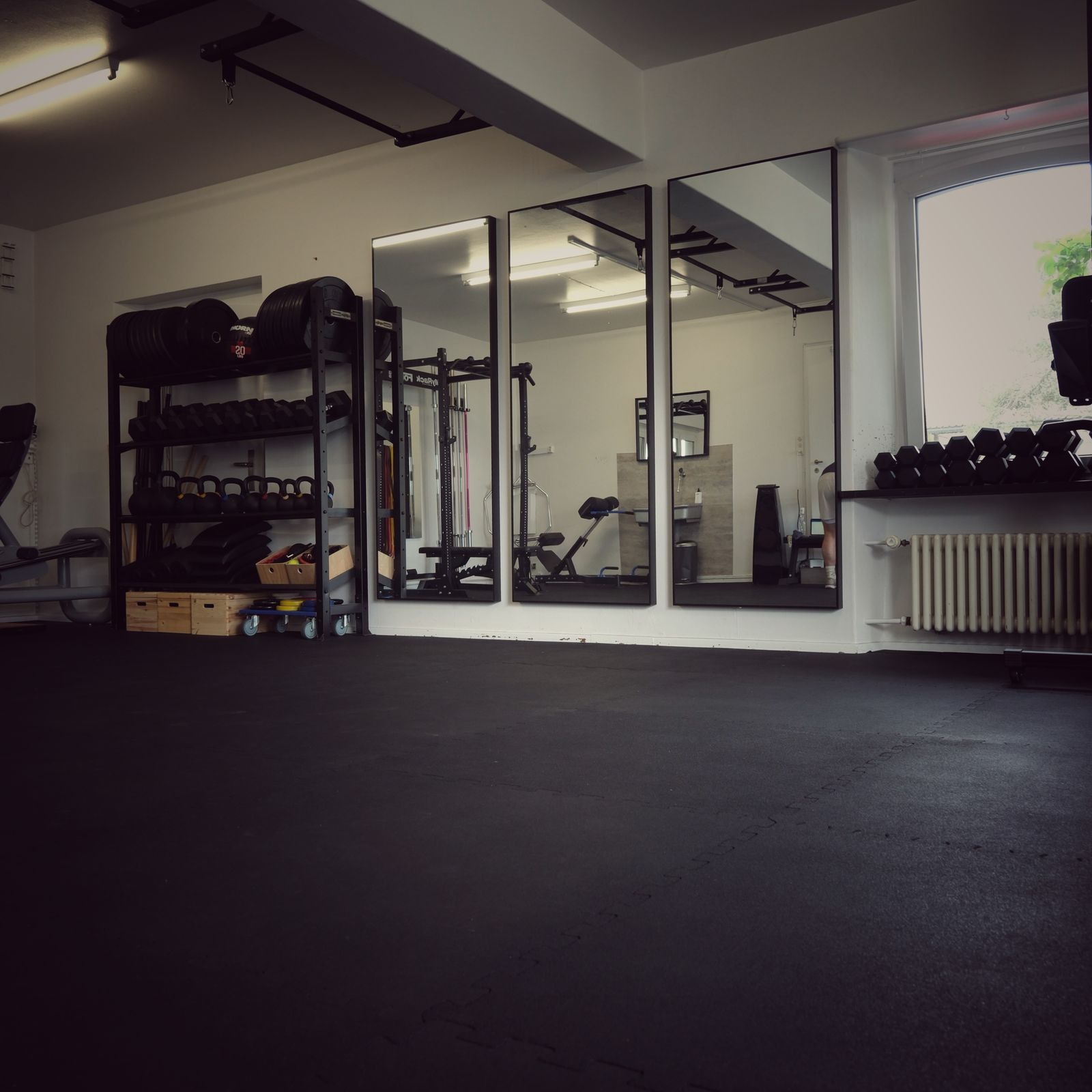 Trainingsraum für die Gruppenklassen