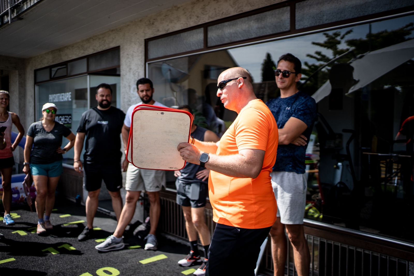 Briefing beim Murph-Community-Event